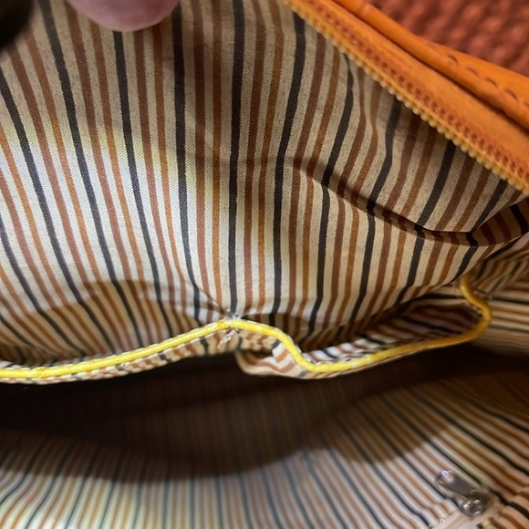 John Romaine Purse and Matching Wallet Yellow EUC - Picture 6 of 16